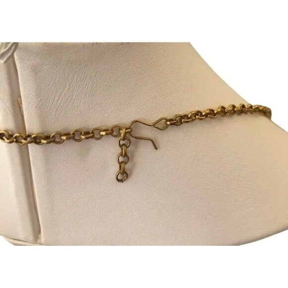 Gold & Blue Crystal Bib Necklace With Matching Chandelier Earrings Bridal - Picture 13 of 16